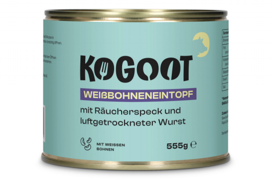 Weißbohneneintopf mit Räucherspeck und luftgetrockneter Wurst (555 g)