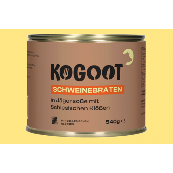 Schweinebraten in Jägersoße...