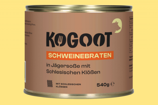 Schweinebraten in Jägersoße mit Kartoffelklößen (540 g)