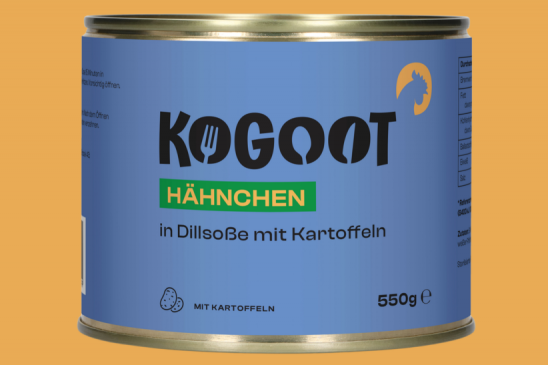 Hähnchen in Dillsoße mit Kartoffeln (550 g)
