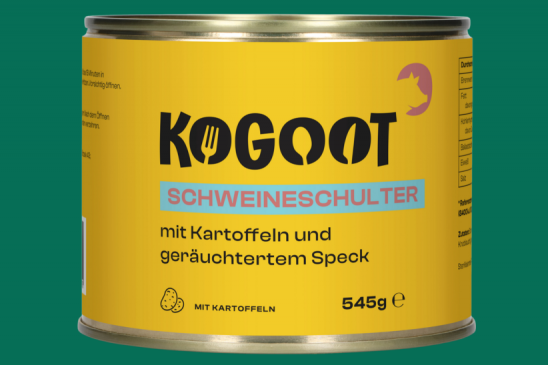 Schweineschulter mit Kartoffeln und geräuchtertem Speck 545 g