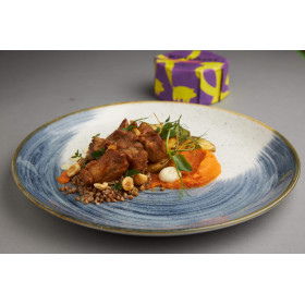 Ragout mit Räucherspeck und...